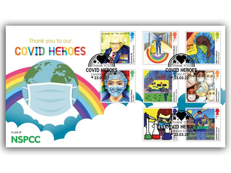 Heroes of the Pandemic First Day Cover
