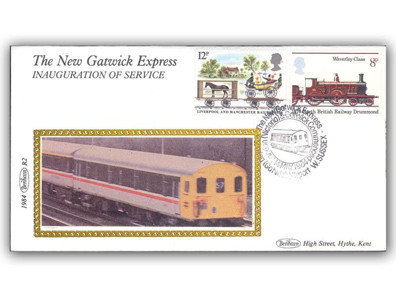 1984 Gatwick Express Railway Service