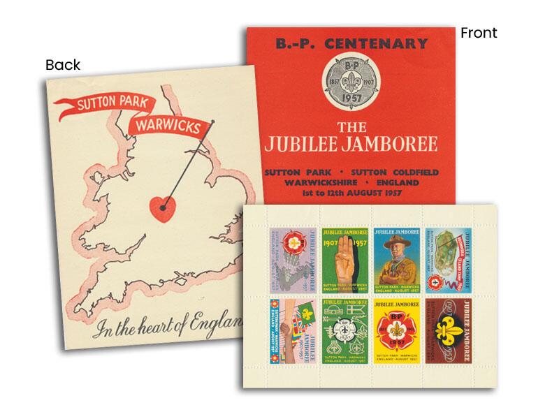 1957 Scout Jamboree Poster Stamps