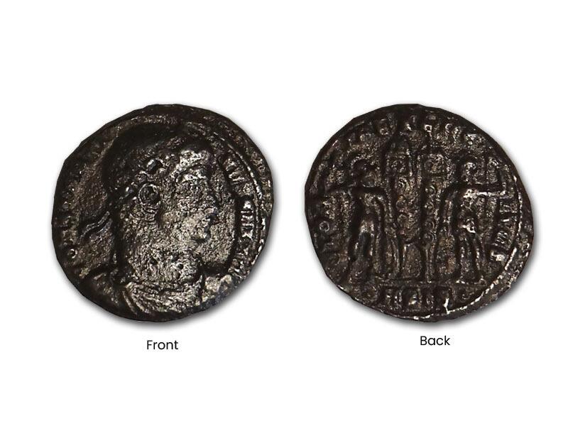 Emperor Constantine I Roman coin
