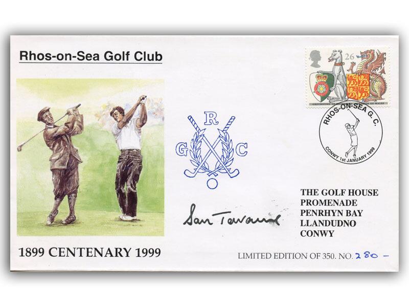 Sam Torrance signed 1999 Golf cover