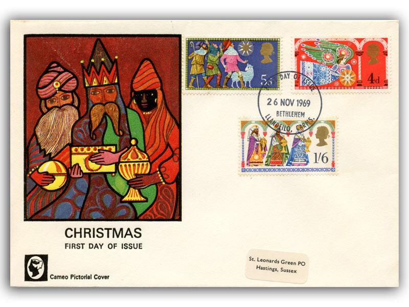 1969 Christmas, Bethlehem FDI, Cameo cover