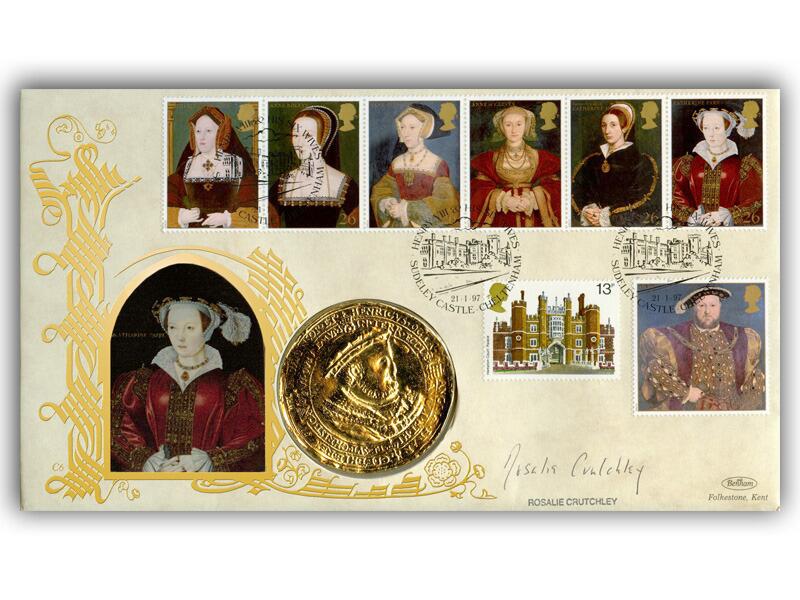 1997 Henry VIII, signed Rosalie Crutchley