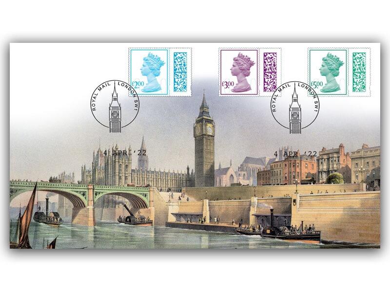 New Barcoded High Value Definitive 2022 Stamps