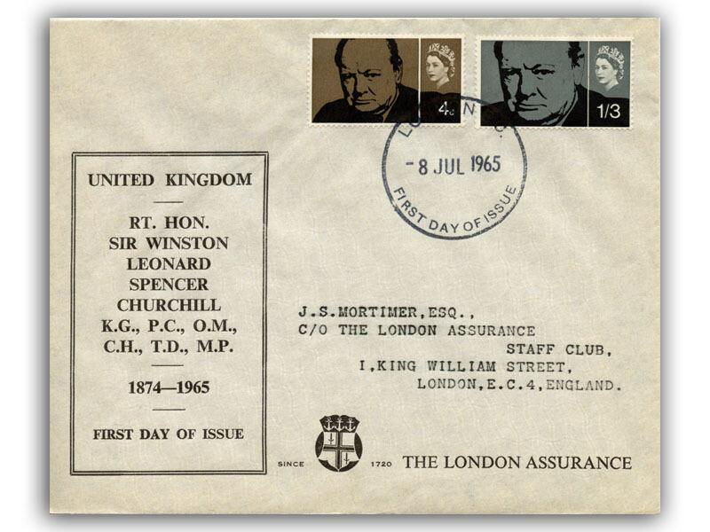 1965 Churchill, London Assurance cover