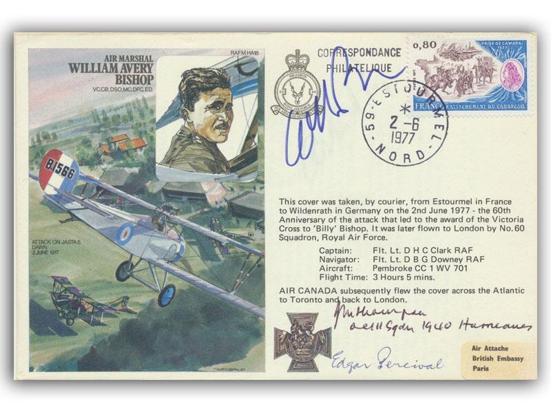 William Bishop, signed by John Thompson and Edgar Percival