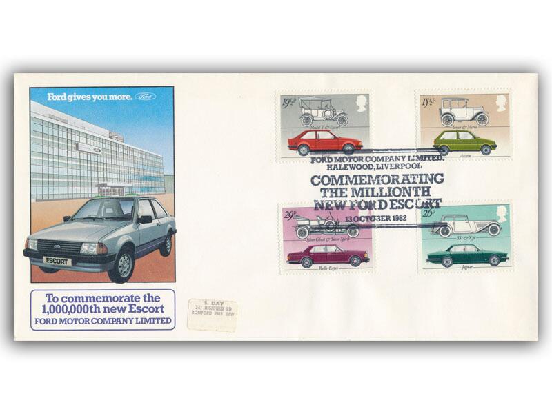 1982 Cars, Millionth Escort Ford official
