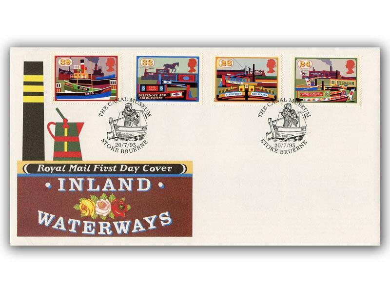 1993 Inland Waterways First Day Cover