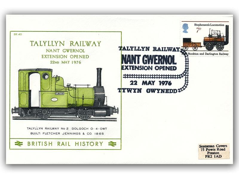 1976 Opening of the Talyllyn Railway Extension
