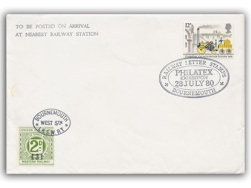 Railway Letter stamps Philatex Exhibition
