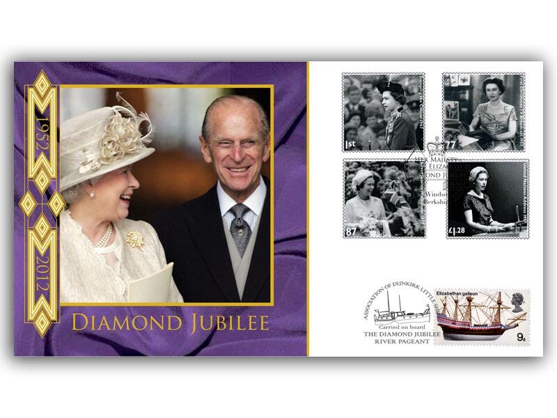 Her Majesty The Queen's Diamond Jubilee Plus 1969 Stamp