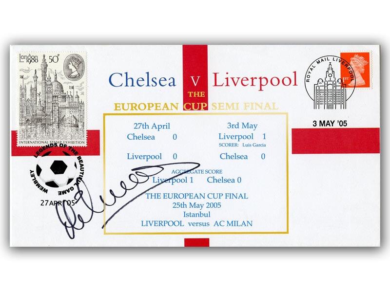 Chelsea v Liverpool 2005 Champions League Final, signed Michael Owen