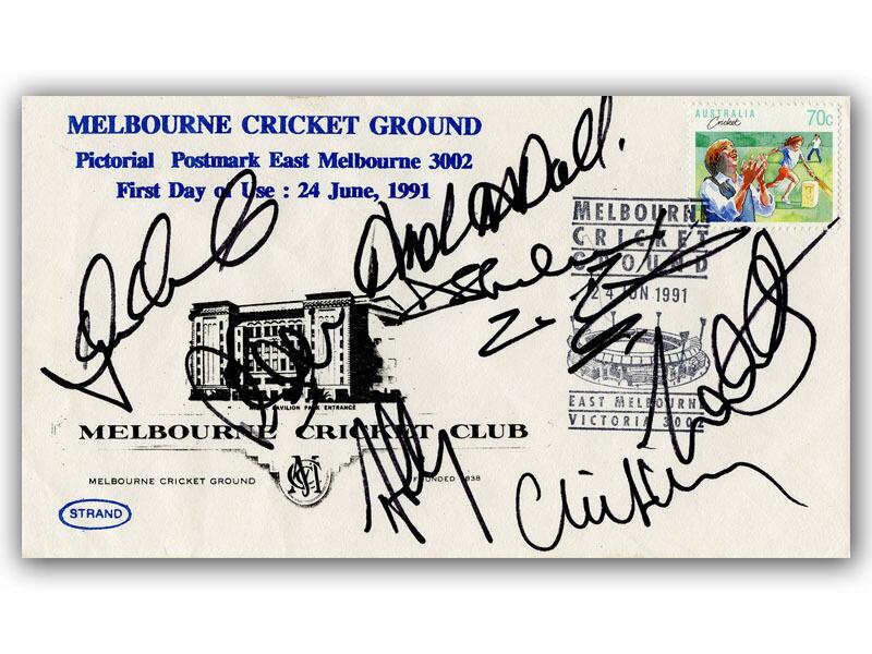 1991 Melbourne Cricket Ground signed cover