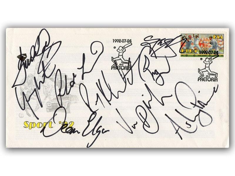 1992 South Africa Cricket Team signed cover