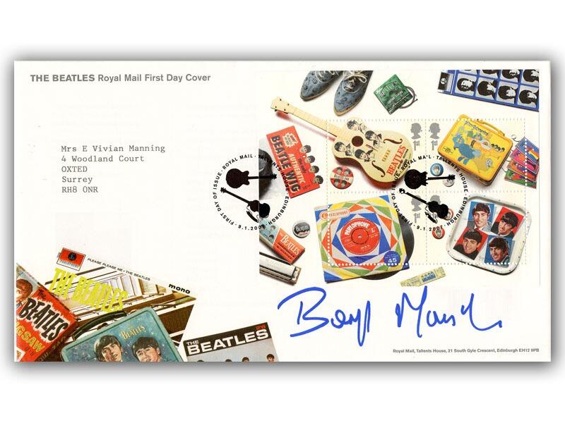 2007 Beatles cover signed by singer Beryl Marsden