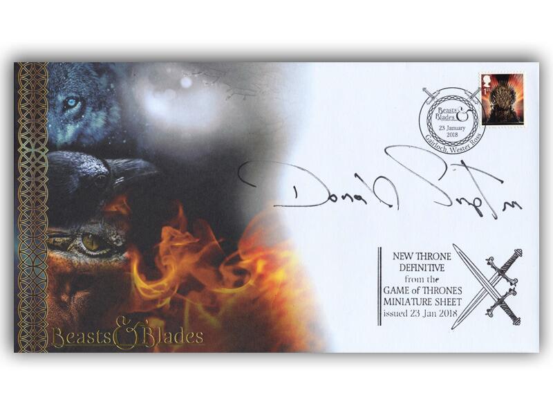 Game of Thrones Definitive, signed Donald Sumpter 'Maester Luwin'