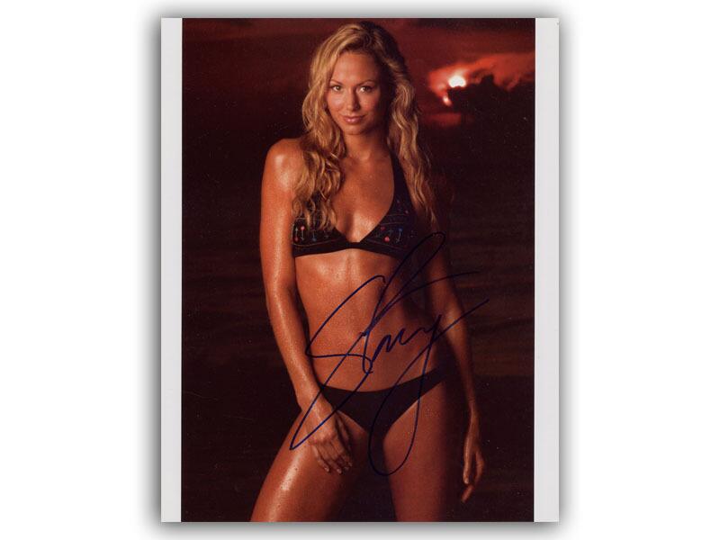 Stacy Keibler signed photo