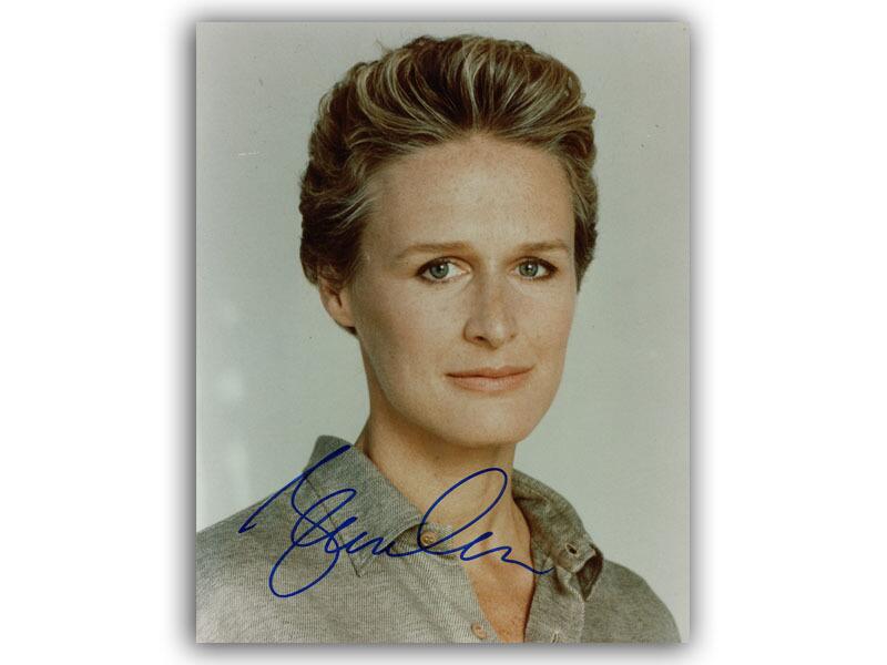 Glen Close signed photo