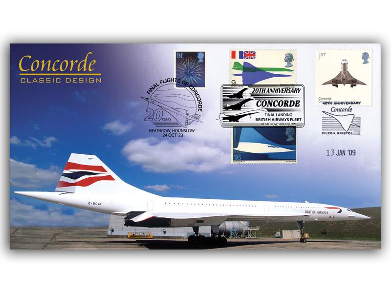 20th Anniversary of Concorde's Final Landing at Heathrow Airport