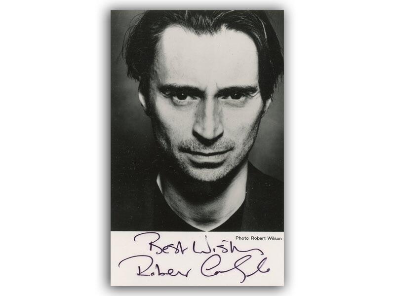Robert Carlyle signed photo