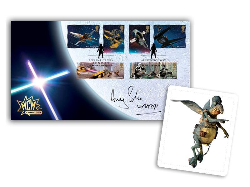 Star Wars, signed 'Watto' Andy Secombe