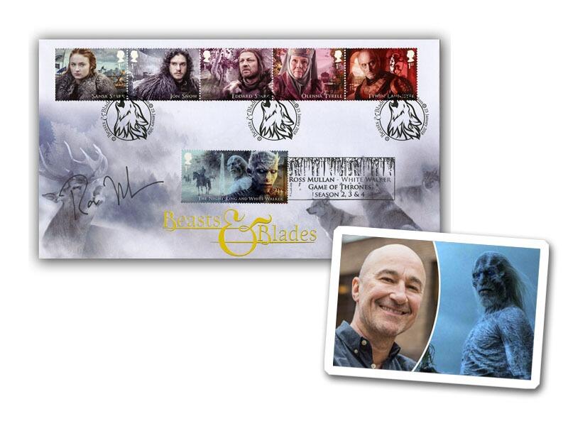 Game of Thrones, signed Ross Mullan 'White Walker'