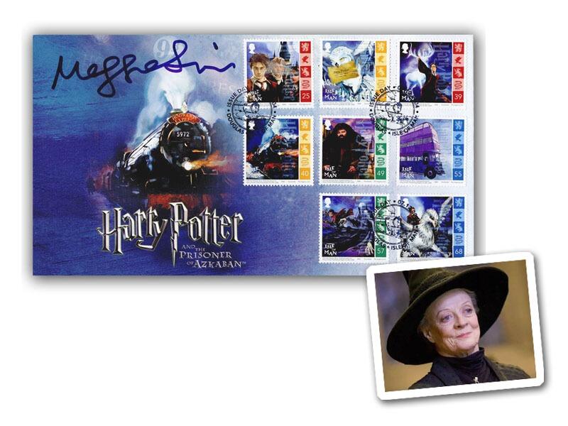 Maggie Smith signed Harry Potter and the Prisoner of Azkaban