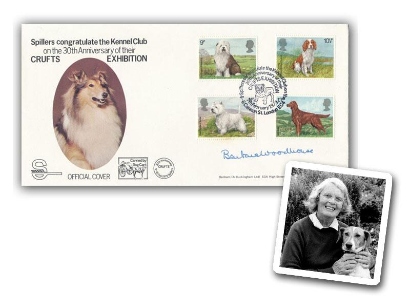Barbara Woodhouse signed 1979 Crufts cover
