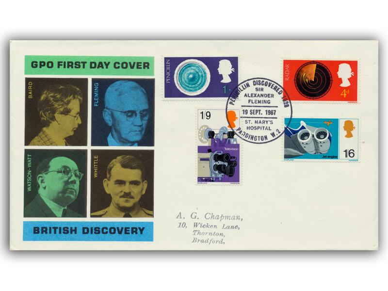 1967 Discovery, Penicillin postmark