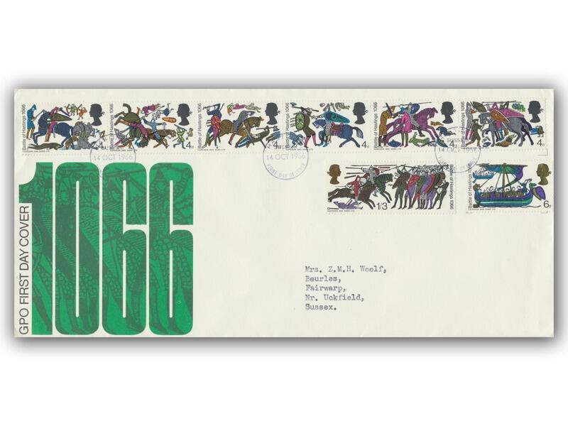 1966 Battle of Hastings, ordinary, Hastings FDI, GPO