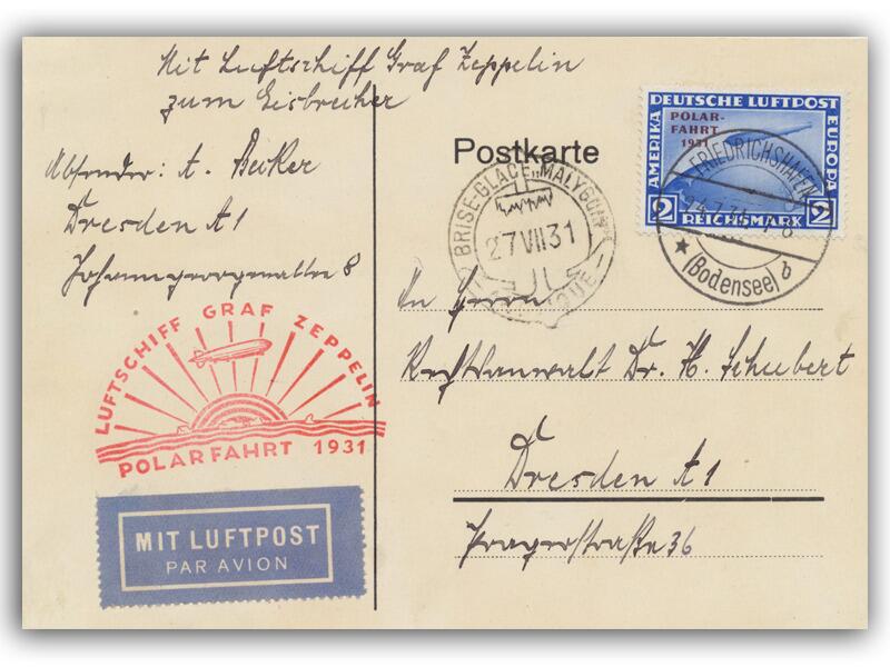 1931 Graf Zeppelin Polar Flight