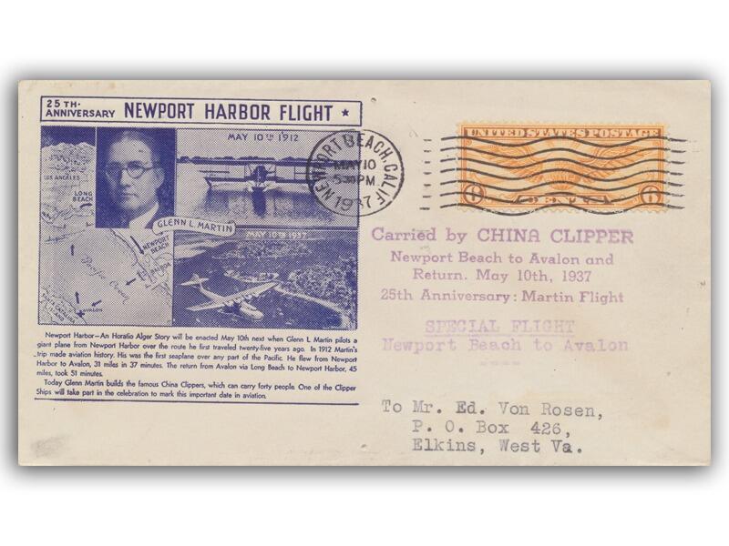 1937 Newport Harbour Flight