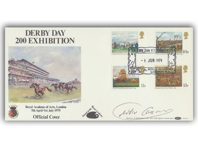 Willie Carson signed 1979 Horses Derby