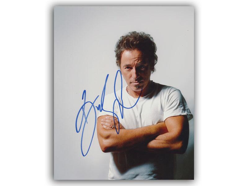 Bruce Springsteen 8x10" Signed Promo Photograph