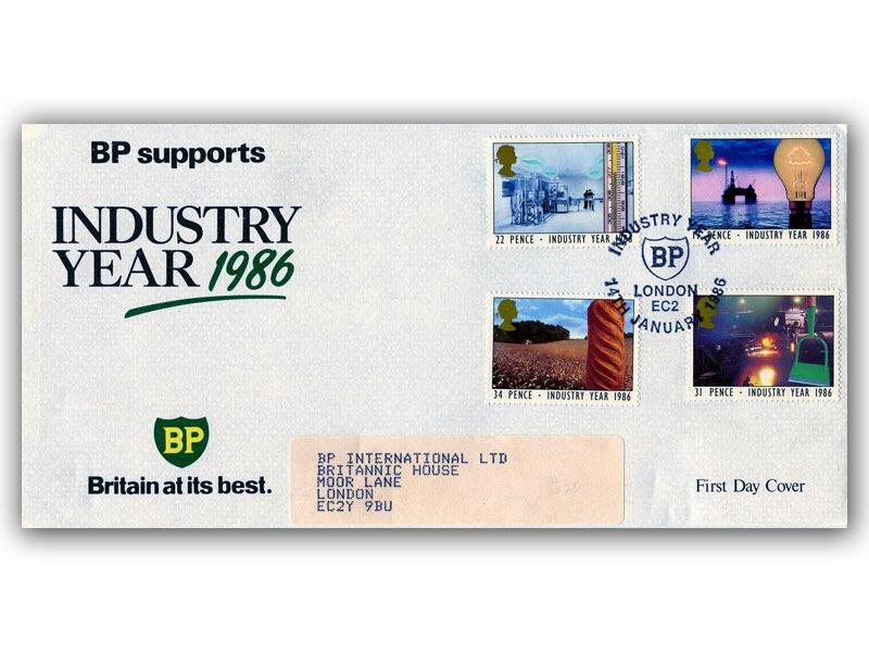 1986 Industry, British Petroleum BP official