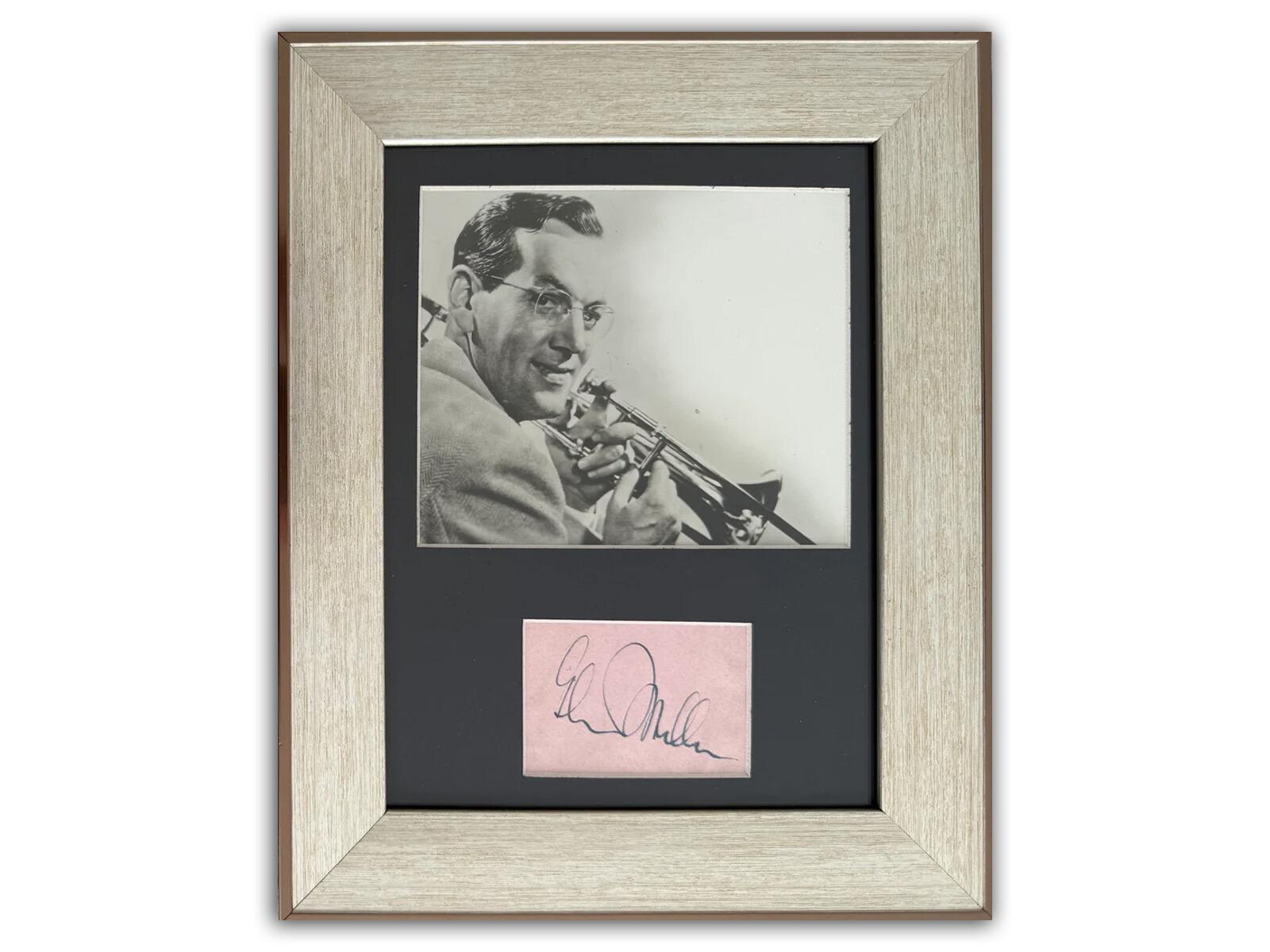Glenn Miller Autograph | Framed Collectable
