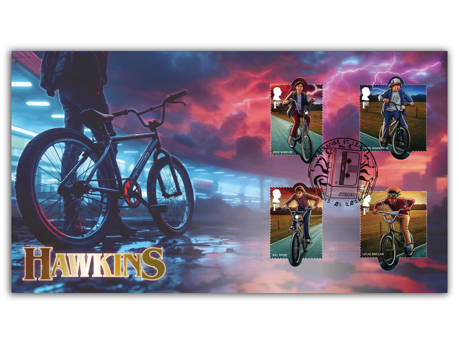 Stranger Things BMX Stamps Collectable