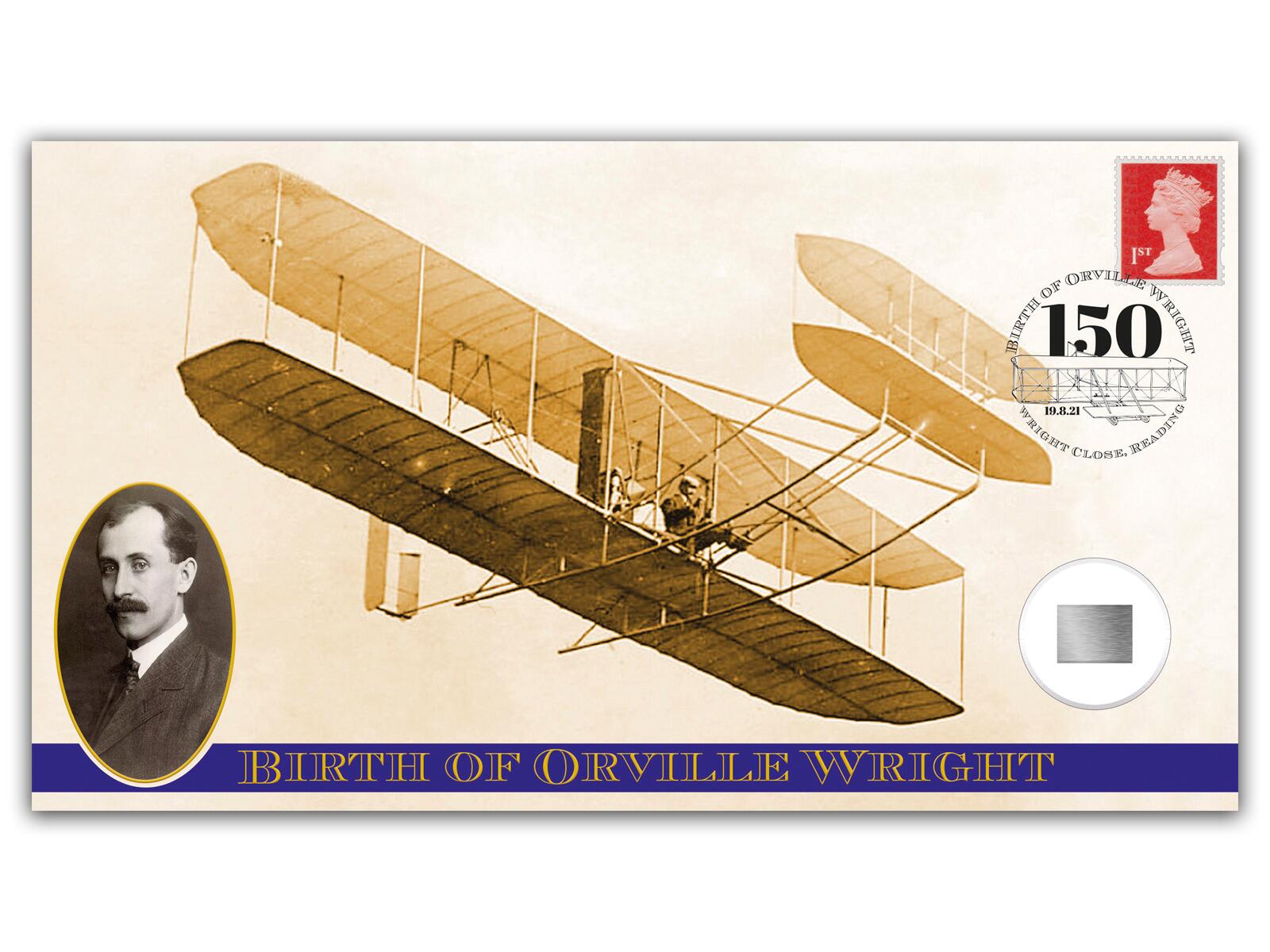 1905 Wright Flyer 'Metal Relic' Piece | Encapsulated in Orville Wright 150 Collectible