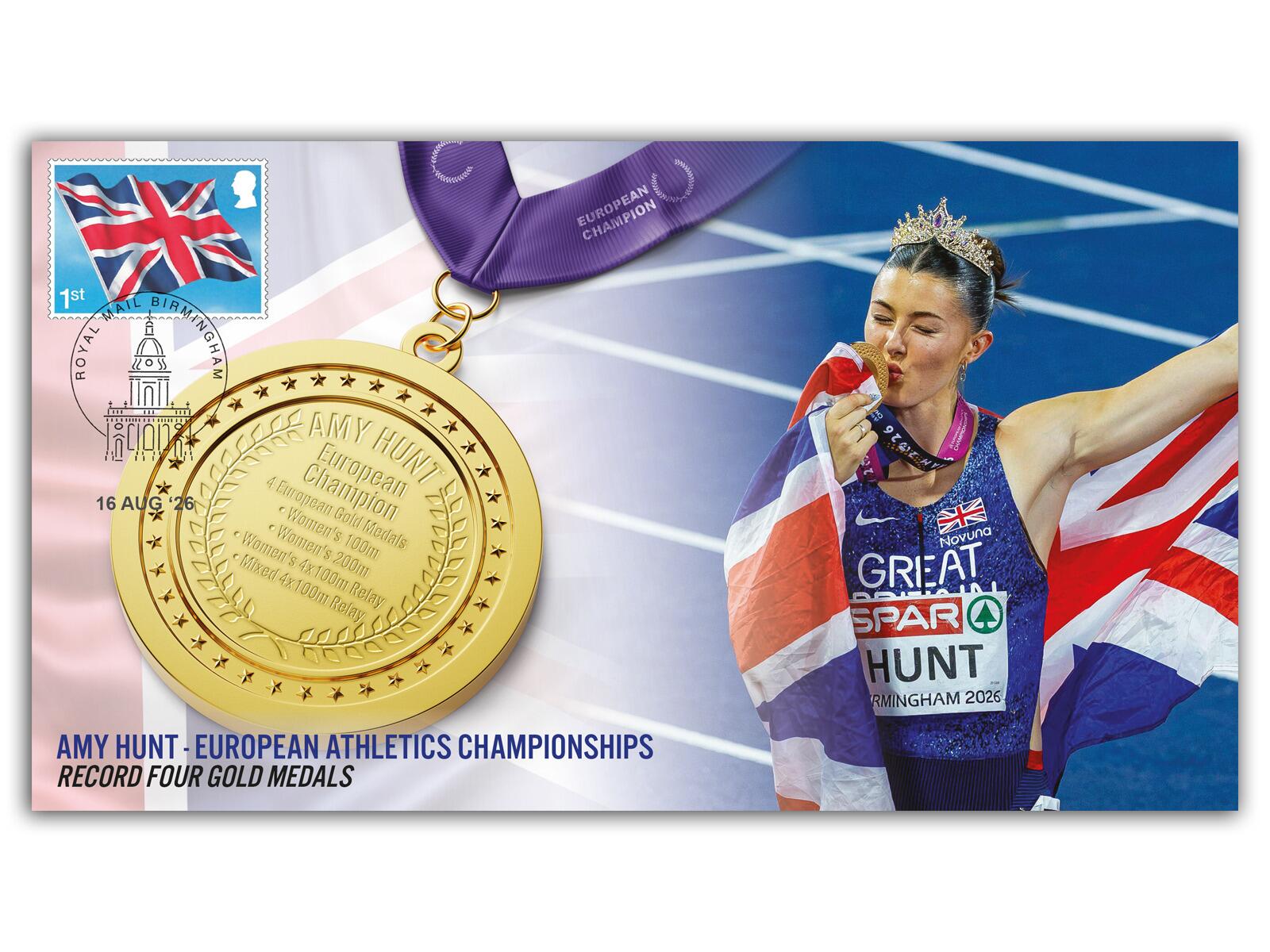 Amy Hunt - European Championships | Quadruple Gold
