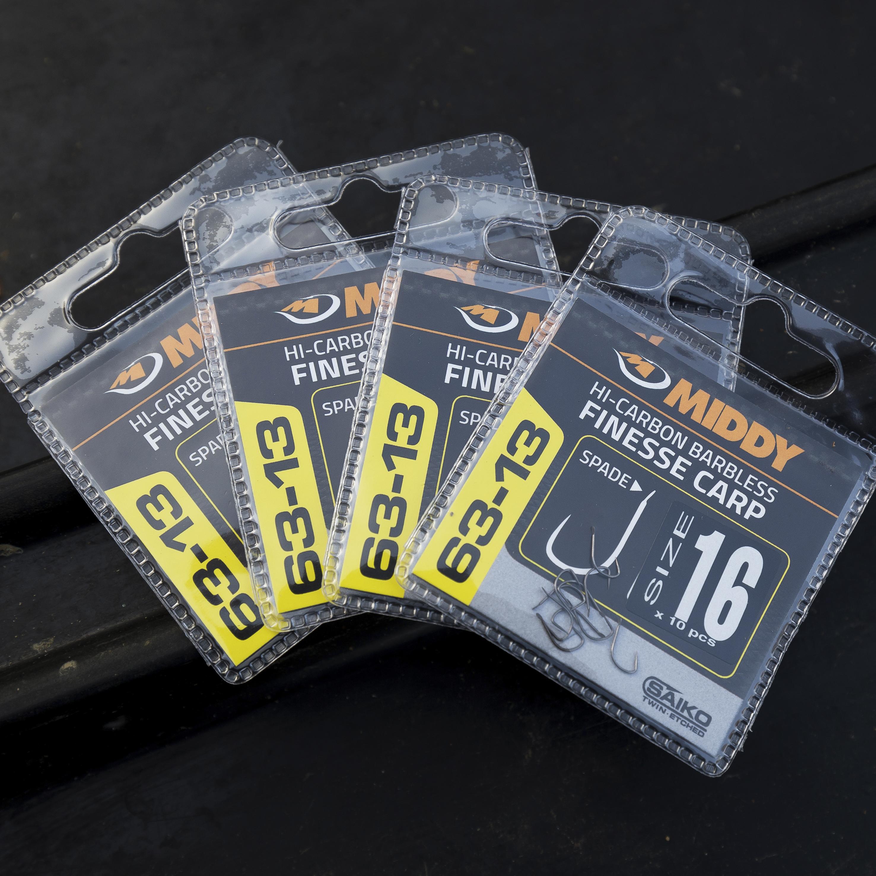 Middy 63-13 Finesse Carp Spade Hooks 16s (10pc)