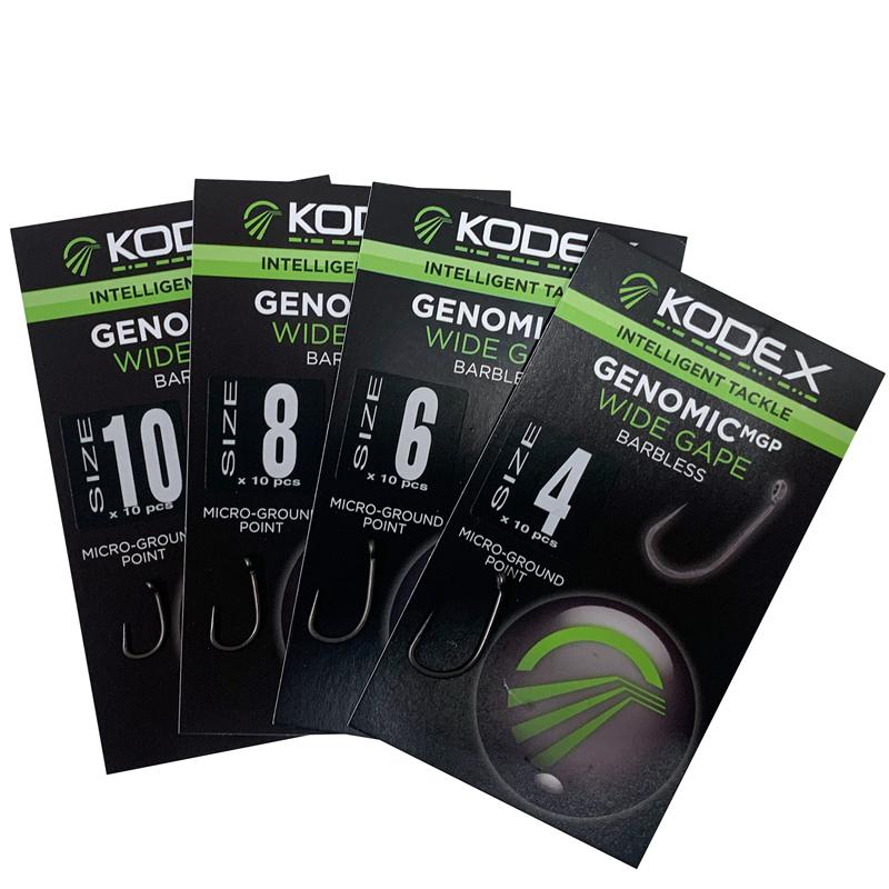 Kodex Genomic MGP Wide Gape Barbless 6s (10pc)