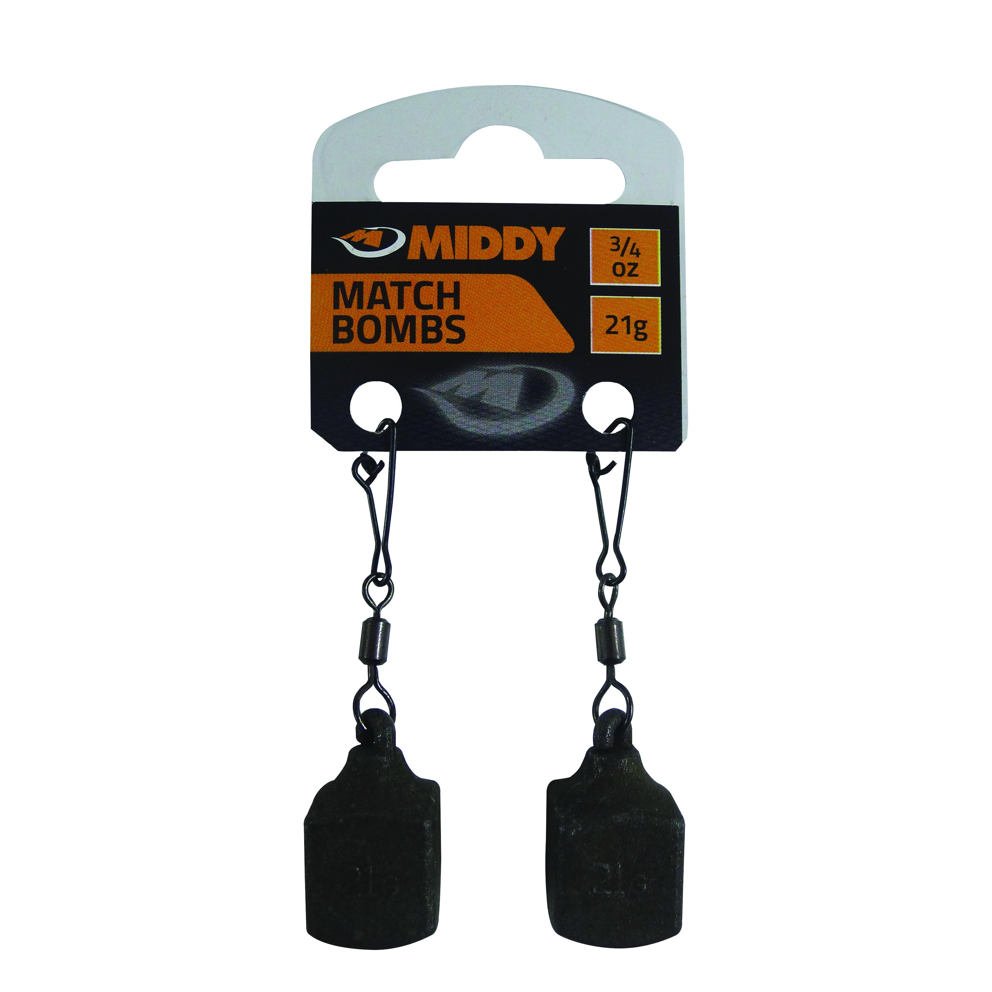 Middy Square Match Bombs 2pc 3/8oz (10g)
