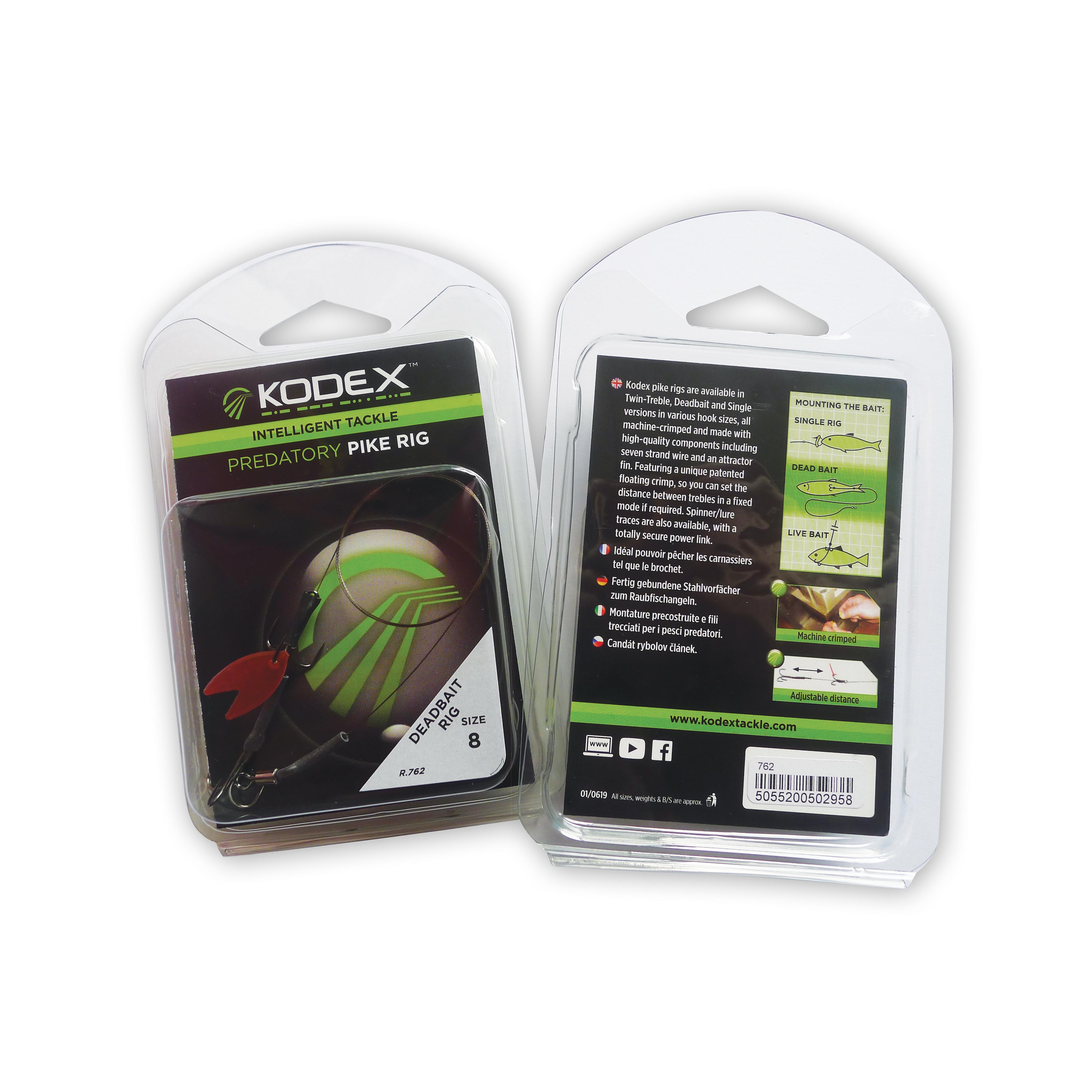 Kodex Dead Bait Pike Rig Size 4