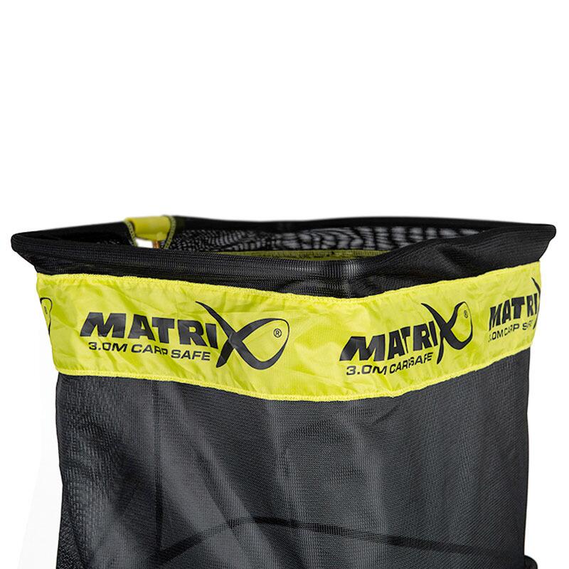 Matrix 3M Carp Safe Keepnet with protective fabric around bottom rings