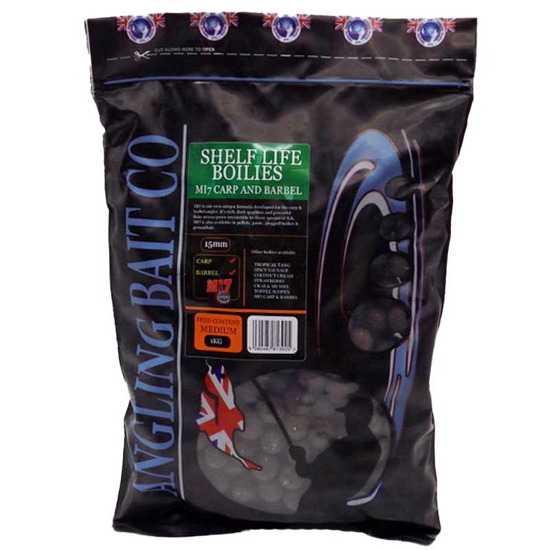 Shelf Life Fishing Boilie MI7 15mm 1Kg