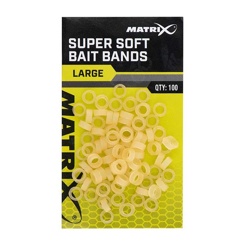 Matrix Super Soft Bait Bands 100pcs