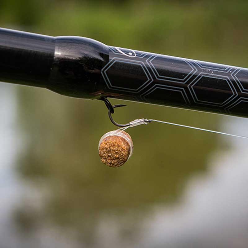Matrix 45cm MXC-3 Barbless Bait Band Rigs (8pcs) Ideal for banding pellets or dumbell boilies.