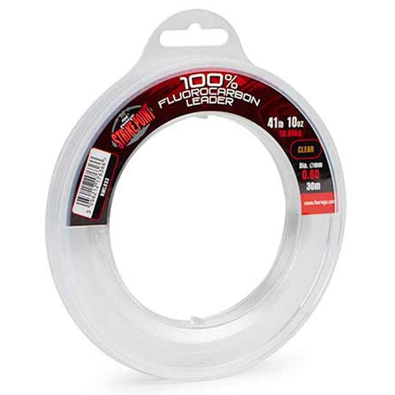 Fox Rage Strike Point Fluorocarbon Leader With High Abrasion Resistence
