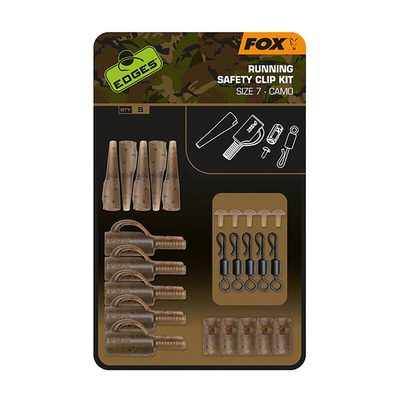 Fox Edges Running Safety Clip Kit, Fox Fishing Tackle