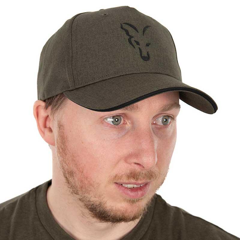 Fox Collection Baseball Cap Green & Black | Discount Fishing Clothing ...